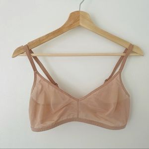 Negative Underwear Sieve Non-Wire Bra - Buff sz3